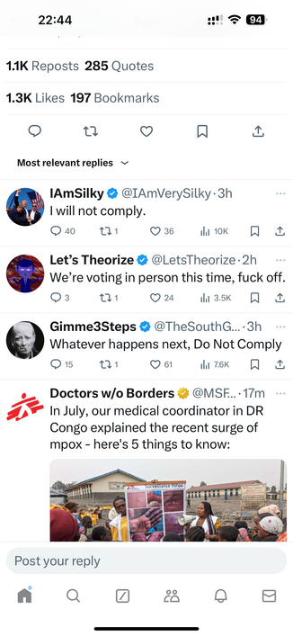 A bunch of insane tweets
